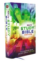 Nkjv, Study Bible For Kids, Hardcover, Multicolor: The Premier Nkjv Study Bible For Kids