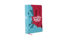 Nkjv, Study Bible For Kids, Leatherflex, Pink/teal: The Premier Nkjv Study Bible For Kids