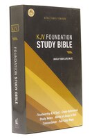 Kjv, Foundation Study Bible, Hardcover, Red Letter: Holy Bible, King James Version
