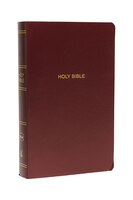 Nkjv, Gift And Award Bible, Leather-look, Burgundy, Red Letter, Comfort Print: Holy Bible, New King James Version