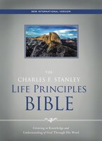 Niv, The Charles F. Stanley Life Principles Bible, Hardcover: Holy Bible, New International Version