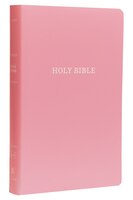 Kjv, Gift And Award Bible, Leather-look, Pink, Red Letter, Comfort Print: Holy Bible, King James Version