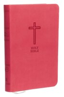 Kjv, Value Thinline Bible, Compact, Leathersoft, Pink, Red Letter, Comfort Print: Holy Bible, King James Version
