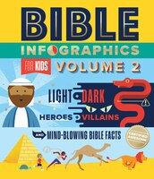 Bible Infographics For Kids Volume 2: Light And Dark, Heroes And Villains, And Mind-blowing Bible Facts