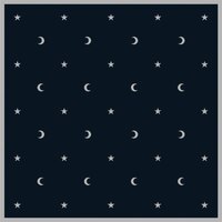 Moon & Stars Velvet Cloth