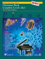 Alfred's Basic Piano Library Top Hits! Christmas Complete, Bk 2 And 3: For The Later Beginner