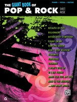 The Giant Pop And Rock Piano Sheet Music Collection: Piano/vocal/guitar
