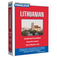 Pimsleur Lithuanian Level 1 CD: Learn to Speak and Understand Lithuanian with Pimsleur Language Programs