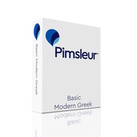 Pimsleur Greek (Modern) Basic Course - Level 1 Lessons 1-10 CD: Learn to Speak and Understand Modern Greek with Pimsleur Language