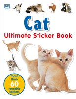 Ultimate Sticker Book: Cat: More Than 60 Reusable Stickers