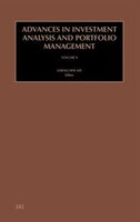 Advances In Investment Analysis And Portfolio Management