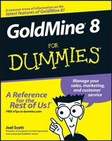Goldmine 8 for Dummies