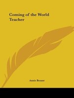 Coming of the World Teacher