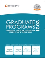 Graduate Programs In Business, Education, Information Studies, Law & Social Work 2021