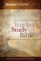 Standard Lesson Teacher Study Bible KJV Hardcover