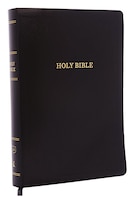 Kjv, Reference Bible, Super Giant Print, Leather-look, Black, Thumb Indexed, Red Letter, Comfort Print: Holy Bible, King James Ver