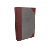 Nkjv, Reference Bible, Super Giant Print, Cloth Over Board, Gray/red, Red Letter, Comfort Print: Holy Bible, New King James Versio