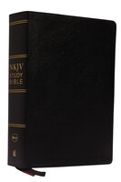 Nkjv Study Bible, Premium Bonded Leather, Black, Comfort Print: The Complete Resource For Studying God's Word