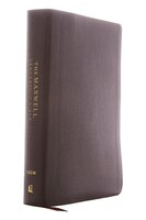 Niv, Maxwell Leadership Bible, 3rd Edition, Premium Bonded Leather, Burgundy, Comfort Print: Holy Bible, New International Version