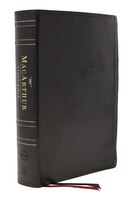 Nkjv, Macarthur Study Bible, 2nd Edition, Leathersoft, Black, Thumb Indexed, Comfort Print: Unleashing God's Truth One Verse At A