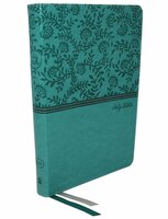 Kjv, Thinline Bible, Large Print, Leathersoft, Green, Red Letter, Comfort Print: Holy Bible, King James Version