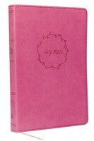 Kjv, Thinline Bible, Leathersoft, Pink, Red Letter, Comfort Print: Holy Bible, King James Version