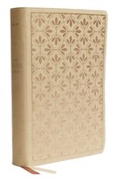 Nkjv, Abide Bible, Leathersoft, Stone, Red Letter, Comfort Print: Holy Bible, New King James Version