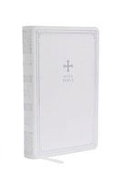 Nrsv, Catholic Bible, Gift Edition, Leathersoft, White, Comfort Print: Holy Bible