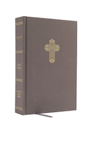 Nrsv, Catholic Bible, Journal Edition, Cloth Over Board, Gray, Comfort Print: Holy Bible