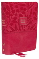 Nkjv, End-of-verse Reference Bible, Compact, Leathersoft, Pink, Red Letter, Comfort Print: Holy Bible, New King James Version