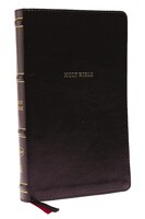 Nkjv, Thinline Bible, Leathersoft, Black, Thumb Indexed, Red Letter, Comfort Print: Holy Bible, New King James Version