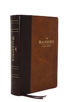 Esv, Macarthur Study Bible, 2nd Edition, Leathersoft, Brown, Thumb Indexed: Unleashing God's Truth One Verse At A Time
