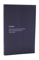 Nkjv Bible Journal - Proverbs, Softcover, Comfort Print: Holy Bible, New King James Version