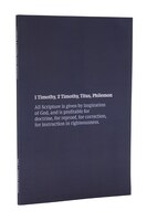 Nkjv Bible Journal - 1-2 Timothy, Titus, Philemon, Paperback, Comfort Print: Holy Bible, New King James Version