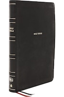 Nkjv, Thinline Bible, Large Print, Leathersoft, Black, Red Letter, Comfort Print: Holy Bible, New King James Version