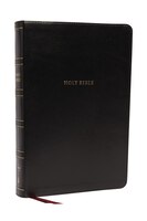 Nkjv, Reference Bible, Super Giant Print, Leathersoft, Black, Red Letter, Comfort Print: Holy Bible, New King James Version