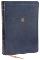Niv, The Woman's Study Bible, Leathersoft, Blue, Full-color, Red Letter: Receiving God's Truth For Balance, Hope, And Transformati