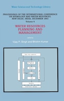 Water Resources Planning and Management: Proceedings of the International Conference on Hydrology and Water Resources, New Delhi,