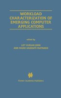 Workload Characterization of Emerging Computer Applications