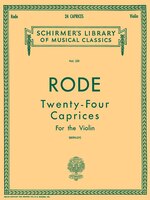 24 Caprices: Schirmer Library of Classics Volume 231 Violin and Piano