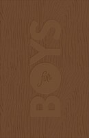 CSB STUDY BIBLE FOR BOYS BROWN, WOOD DESIGN LEATHERTOUCH