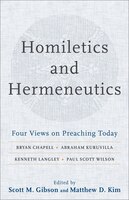 HOMILETICS AND HERMENEUTICS