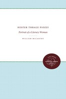 Hester Thrale Piozzi: Portrait Of A Literary Woman