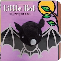 Little Bat: Finger Puppet Book: (finger Puppet Book For Toddlers And Babies, Baby Books For Halloween, Animal Finger Puppets)