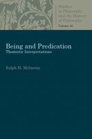 Being and Predication: Thomistic Interpretations