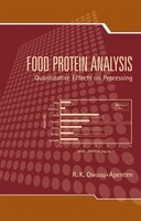 Food Protein Analysis: Quantitative Effects On Processing