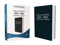 Nvi/niv Biblia Bilingüe, Leathersoft, Azul