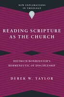 Reading Scripture As The Church