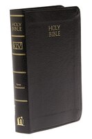 Kjv, Vest Pocket New Testament And   Psalms, Leathersoft, Black, Red Letter Version: Holy Bible, King James Version