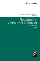 Research in Consumer Behavior, Volume 12